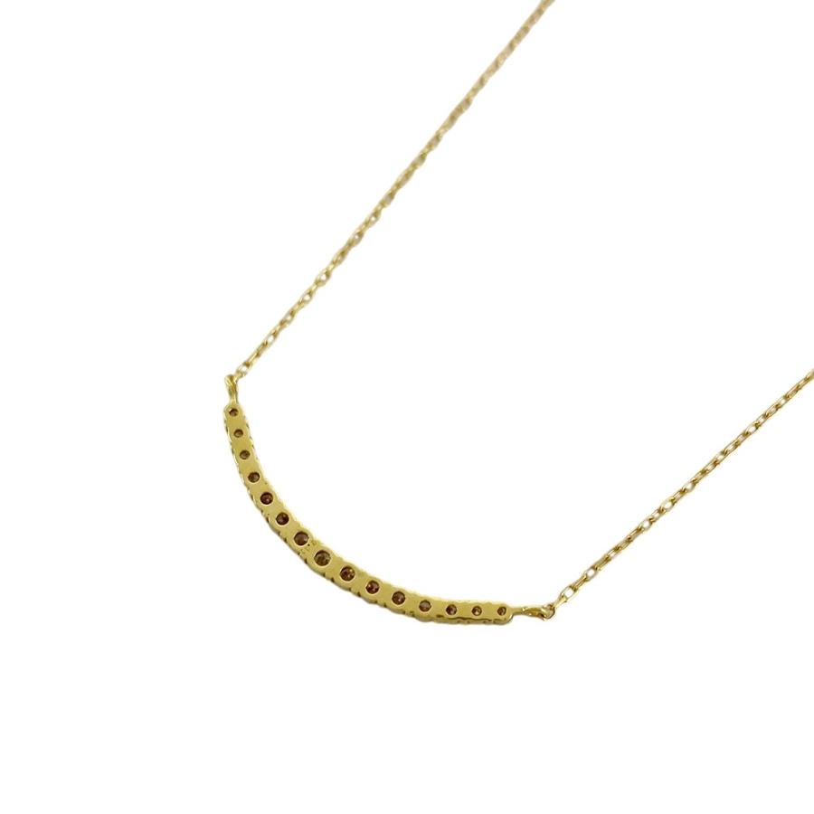ノンブランド ■美品■ ネックレス ペンダント アクセサリー イエローゴールド ダイヤ K18 YG D0.30ct 1.6g 【590313】12 |  | 01