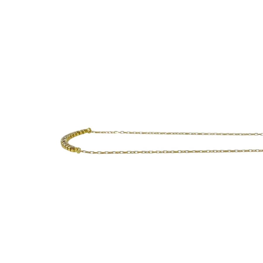 ノンブランド ■美品■ ネックレス ペンダント アクセサリー イエローゴールド ダイヤ K18 YG D0.30ct 1.6g 【590313】12 |  | 02