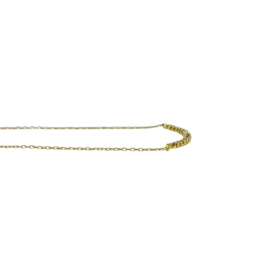 ノンブランド ■美品■ ネックレス ペンダント アクセサリー イエローゴールド ダイヤ K18 YG D0.30ct 1.6g 【590313】12 |  | 03