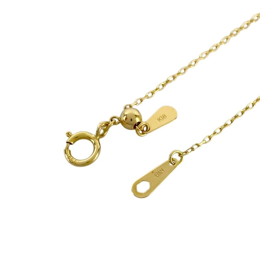 ノンブランド ■美品■ ネックレス ペンダント アクセサリー イエローゴールド ダイヤ K18 YG D0.30ct 1.6g 【590313】12 |  | 07