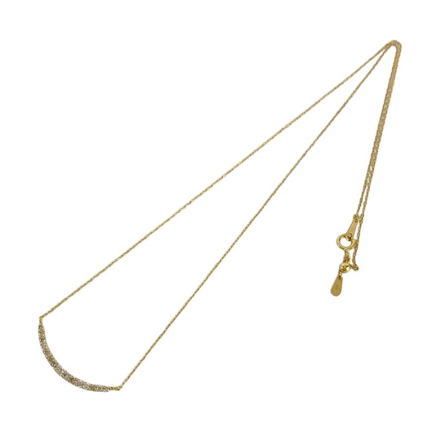 ノンブランド ■美品■ ネックレス ペンダント アクセサリー イエローゴールド ダイヤ K18 YG D0.30ct 1.6g 【590313】12 |  | 08