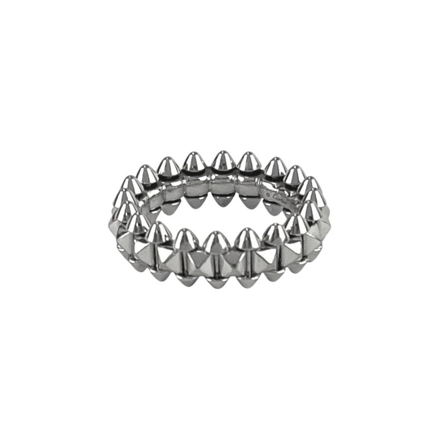 カルティエ ■美品■ クラッシュ ドゥ カルティエ リング 指輪 アクセサリー シルバー K18 750WG ＃47 7.8g 箱 【590382】8 |  | 03