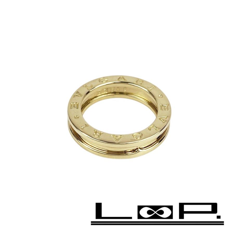ブルガリ ■美品■ B-zero1 リング 指輪 アクセサリー K18 YG750 イエローゴールド 7.7g #10 【590405】13 | 