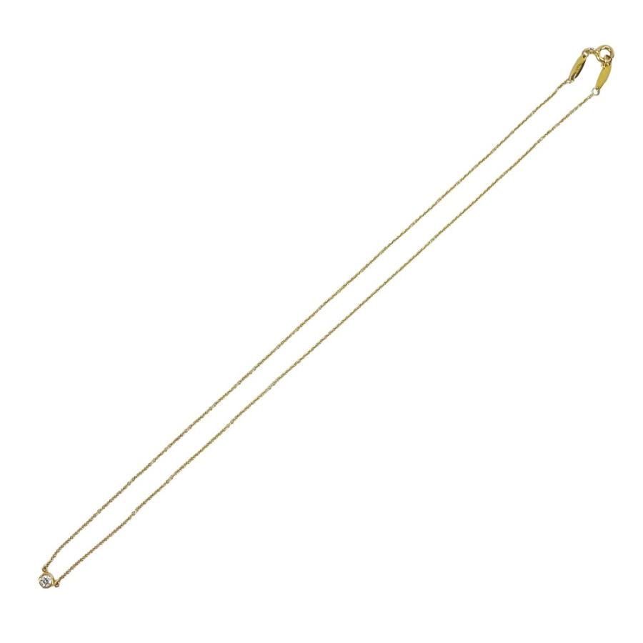 ティファニー ■美品■ バイザヤード ネックレス アクセサリー ダイヤ 1PD K18 YG750 イエローゴールド 1.8g 【590443】7 |  | 07