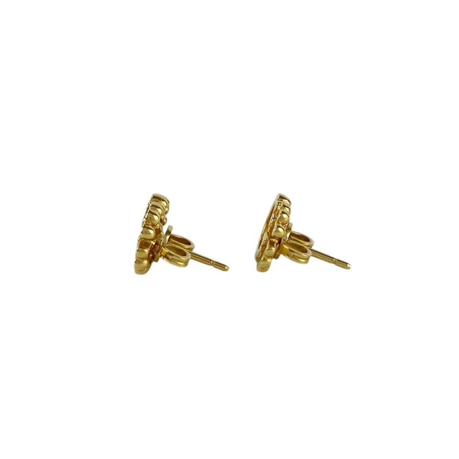 グッチ ■美品■ インターロッキング G ピアス アクセサリー イエローゴールド K18 750 YG 3.0g 【590474】12 |  | 01