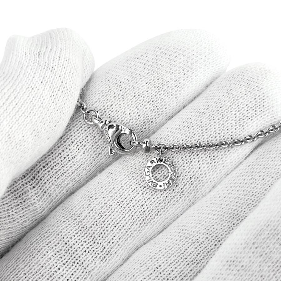 ブルガリ ■美品■ ラテンクロス ネックレス アクセサリー K18 WG750 ホワイトゴールド 11.25g 【590580】13_7