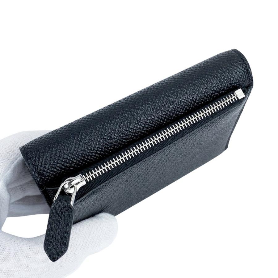 ブルガリ ■新同■ ブルガリブルガリ 三つ折り 財布 ウォレット ロゴクリップ レザー ブラック シルバー 【592089】7 |  | 05