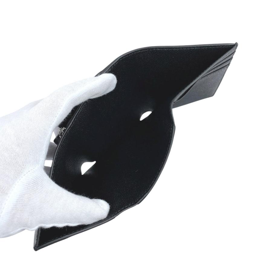 ブルガリ ■新同■ ブルガリブルガリ 三つ折り 財布 ウォレット ロゴクリップ レザー ブラック シルバー 【592089】7 |  | 07