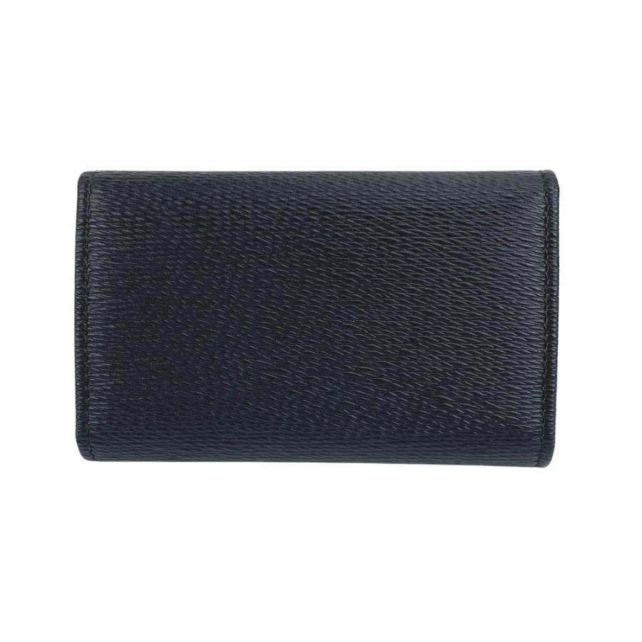 ブルガリ ■未使用■ セルペンティ スカリエマン キーケース キーリング 6連 レザー ブラック 280887 箱 【592096】3 |  | 01