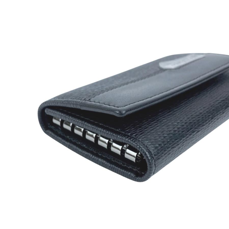 ブルガリ ■未使用■ セルペンティ スカリエマン キーケース キーリング 6連 レザー ブラック 280887 箱 【592096】3 |  | 02