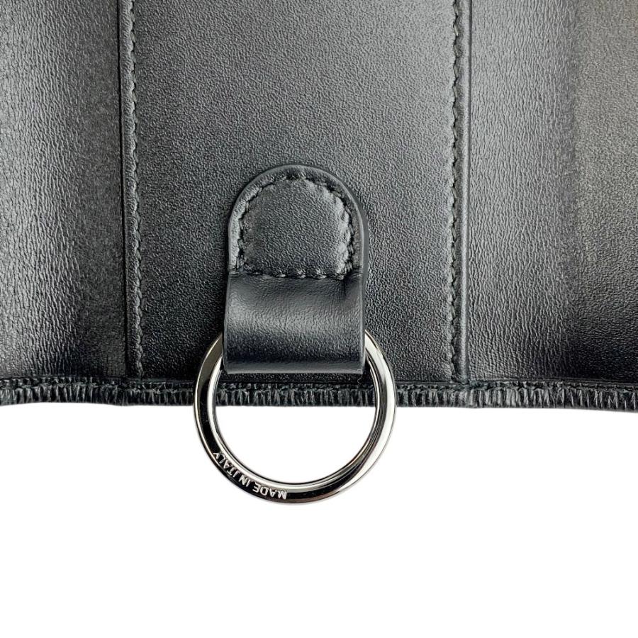 ブルガリ ■未使用■ セルペンティ スカリエマン キーケース キーリング 6連 レザー ブラック 280887 箱 【592096】3 |  | 06