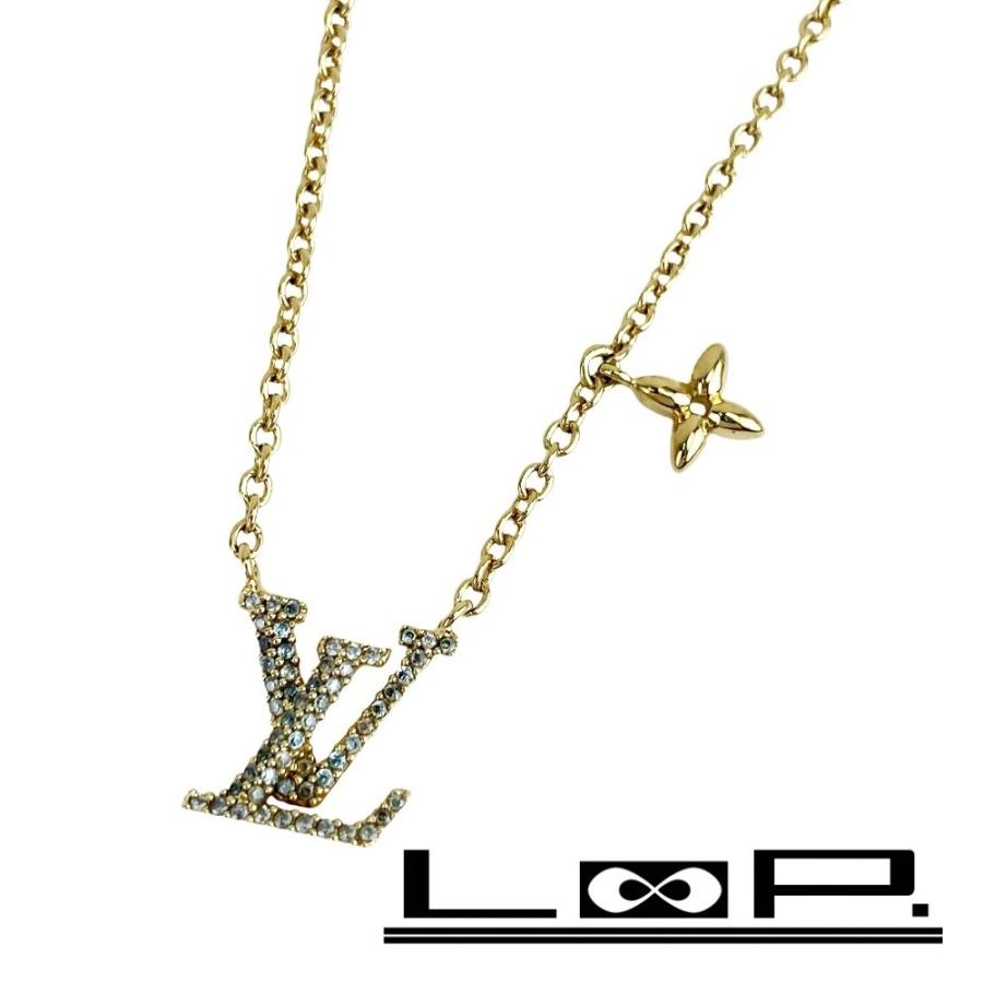 ルイヴィトン ■新同■ アイコニック ネックレス アクセサリー GP ゴールド M00596 箱 【592669】13 | 
