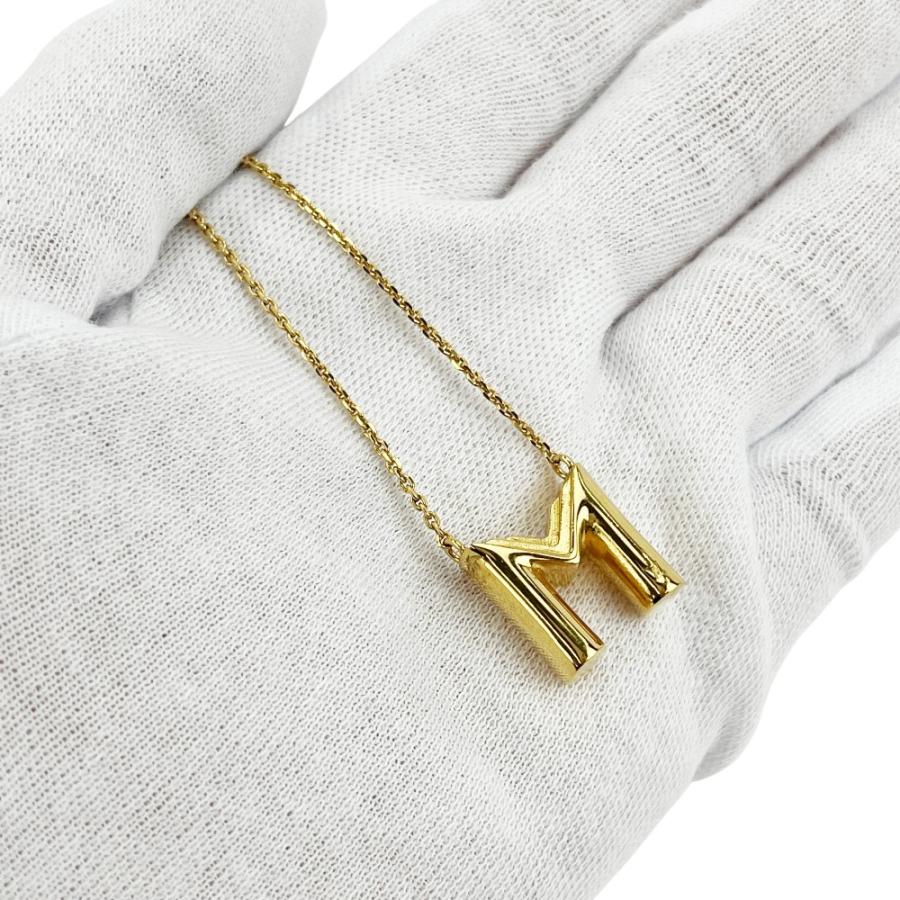 ルイヴィトン ■美品■61.5cm■ &ME M ロング ネックレス アクセサリー GP ゴールド M61068 【592690】5 |  | 09