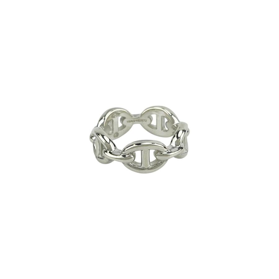 エルメス ■新同■磨き済■ シェーヌダンクル アンシェネ リング 指輪 アクセサリー シルバー SV925 ＃50 箱 【592867】3 |  | 04