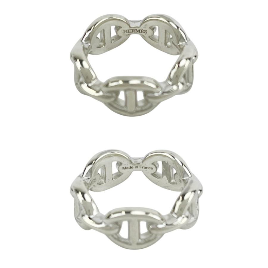 エルメス ■新同■磨き済■ シェーヌダンクル アンシェネ リング 指輪 アクセサリー シルバー SV925 ＃50 箱 【592867】3 |  | 07