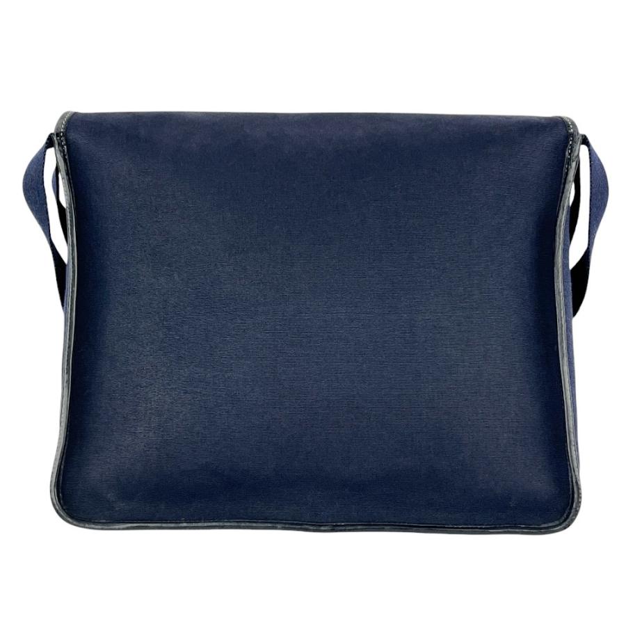 エルメス ■中古■ ブエナベンチュラPM ショルダー バッグ カバン キャンバス レザー ネイビー 【596650】5 |  | 01