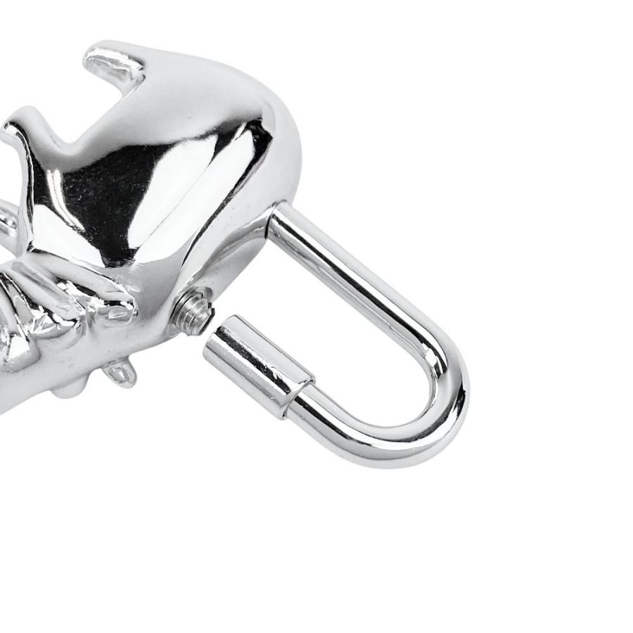 エルメス ■美品■ ヒポポタマス カデナ バッグ チャーム SS シルバー 【597275】13 |  | 08