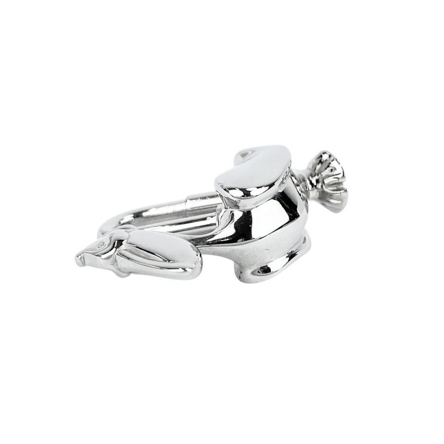 エルメス ■美品■ ペリカン カデナ バッグ チャーム SS シルバー 【597282】13 |  | 02