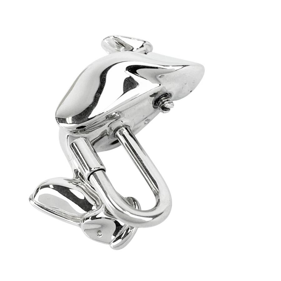 エルメス ■美品■ ペリカン カデナ バッグ チャーム SS シルバー 【597282】13 |  | 09