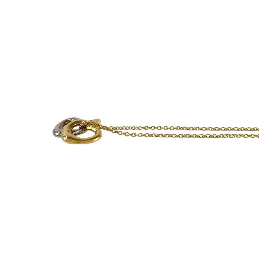 ティファニー ■美品■ オープンハート 3P ネックレス ペンダント アクセサリー 18K 750 YG PG WG 5.4g 箱 【599316】12 |  | 02