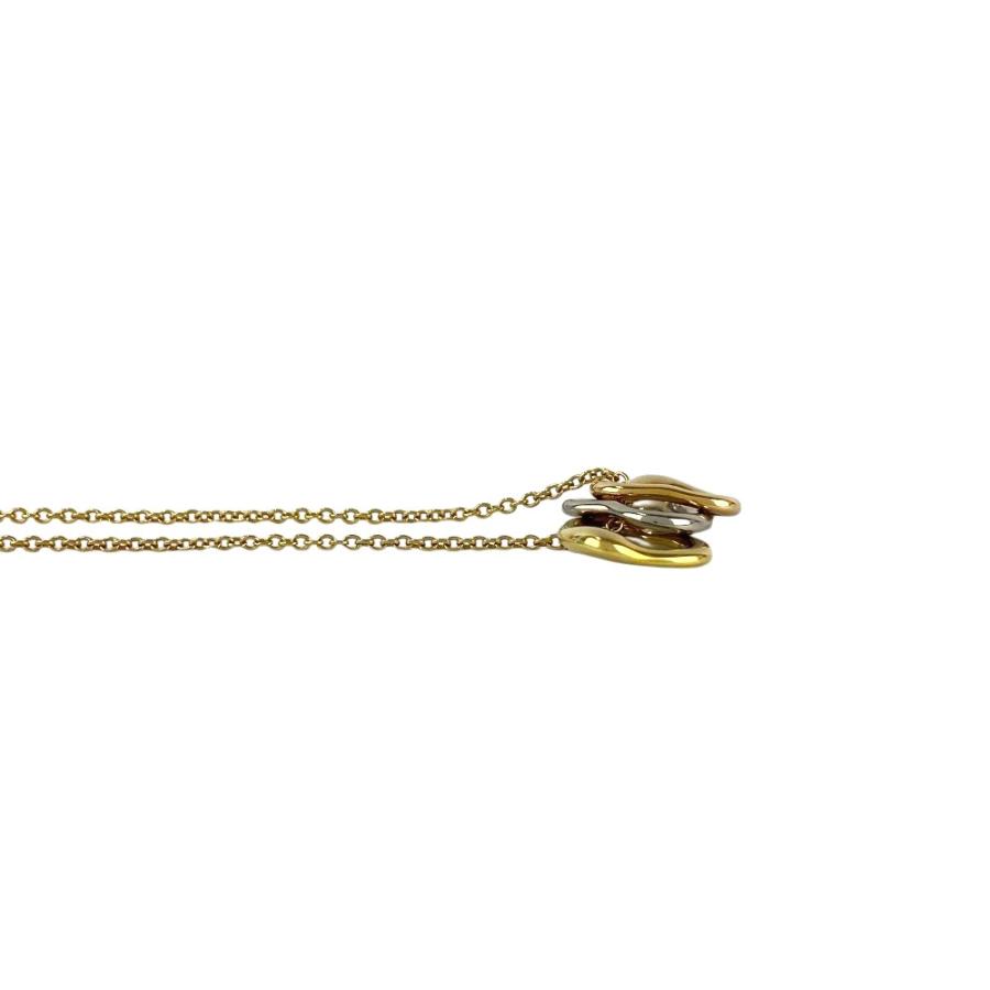 ティファニー ■美品■ オープンハート 3P ネックレス ペンダント アクセサリー 18K 750 YG PG WG 5.4g 箱 【599316】12 |  | 03