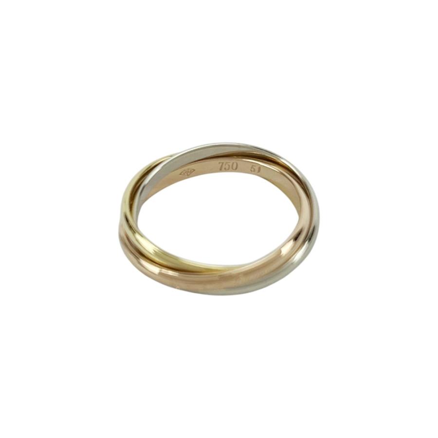カルティエ ■新同■磨き済■ トリニティ リング 指輪 アクセサリー ゴールド K18 750 YG PG WG ＃51 約3.6g 【599927】3 |  | 05