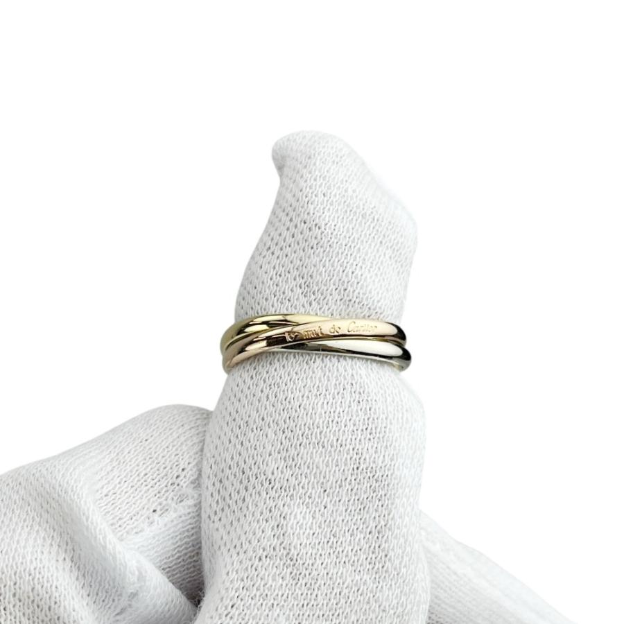 カルティエ ■新同■磨き済■ トリニティ リング 指輪 アクセサリー ゴールド K18 750 YG PG WG ＃51 約3.6g 【599927】3 |  | 06