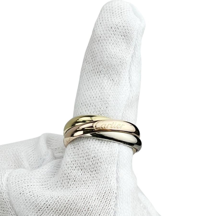 カルティエ ■新同■磨き済■ トリニティ リング 指輪 アクセサリー ゴールド K18 750 YG PG WG ＃56 約8.9g 箱 【600135】3 |  | 08