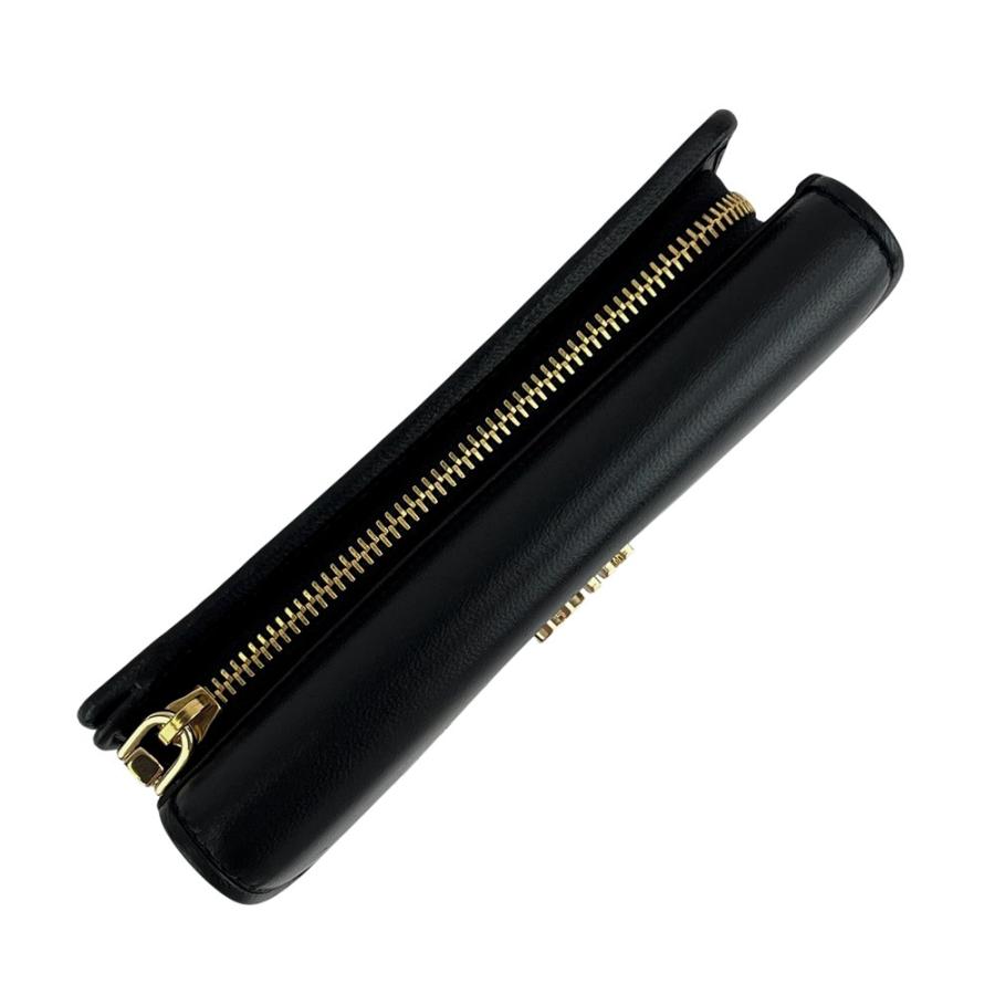 ミュウミュウ ■美品■ マテラッセ 二つ折り財布 財布 ウォレット レザー ブラック 箱【603648】9 |  | 04