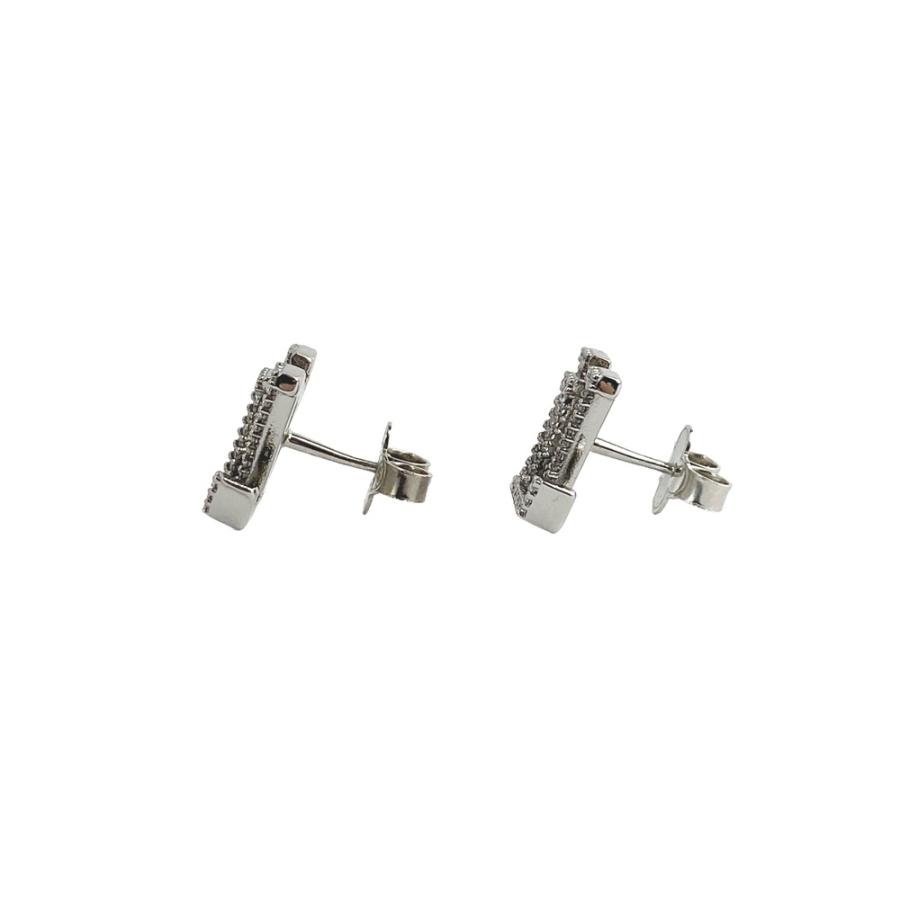 ルイヴィトン ■新同■ ドレイユ アイコニック ストラス ピアス アクセサリー メレ SS シルバー M00606 【604799】8 |  | 01