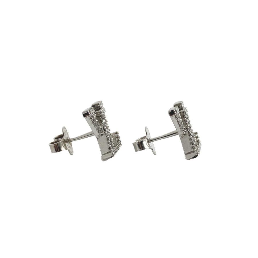 ルイヴィトン ■新同■ ドレイユ アイコニック ストラス ピアス アクセサリー メレ SS シルバー M00606 【604799】8 |  | 02