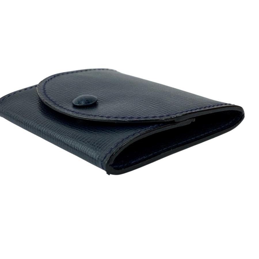 ヴァレクストラ ■美品■ コインケース 小銭入れ 財布 ウォレット レザー ネイビー 箱 【605536】9 |  | 03