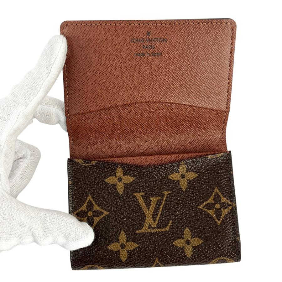ルイヴィトン ■美品■ アンヴェロップ カルトドゥヴィジット カードケース モノグラム ブラウン M62920 箱 【605888】9 |  | 07
