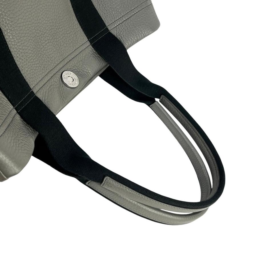 マルベリー ■美品■ トート バッグ カバン ファッション レザー グレー ブラック 【606021】5 |  | 04