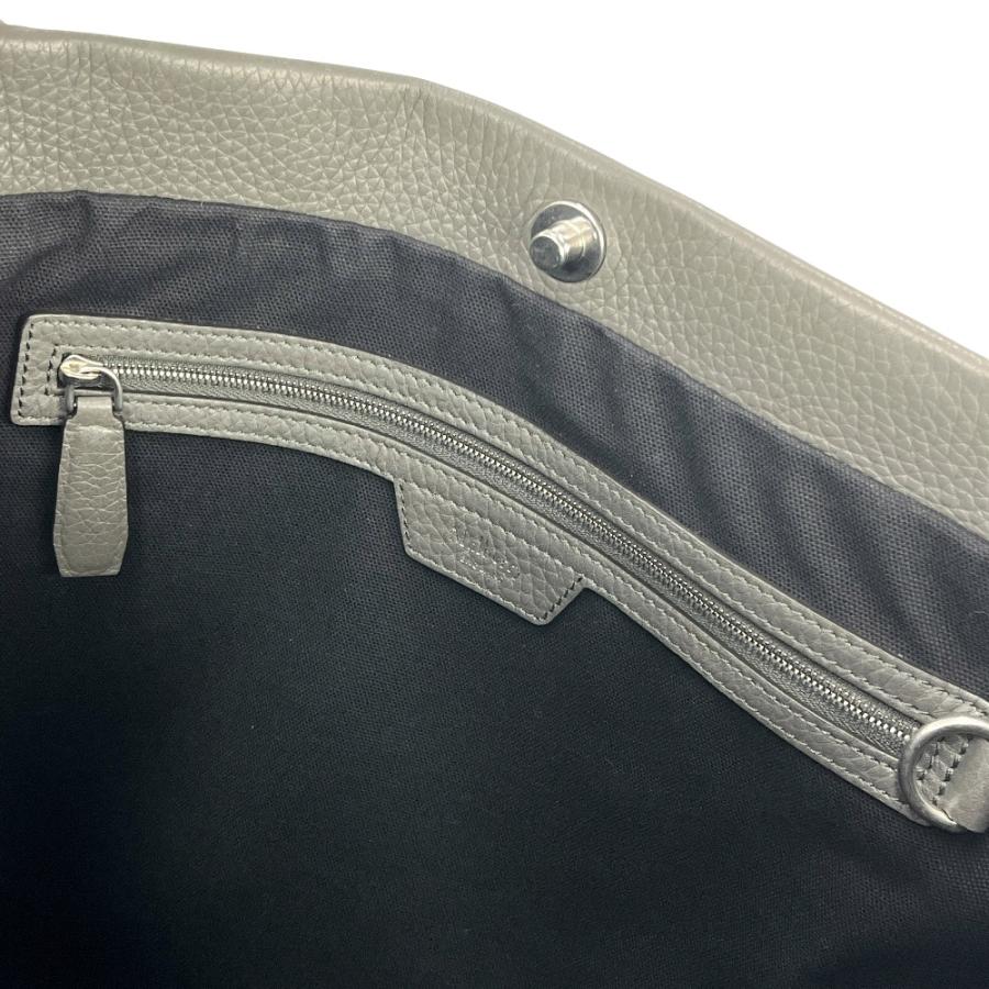 マルベリー ■美品■ トート バッグ カバン ファッション レザー グレー ブラック 【606021】5 |  | 07