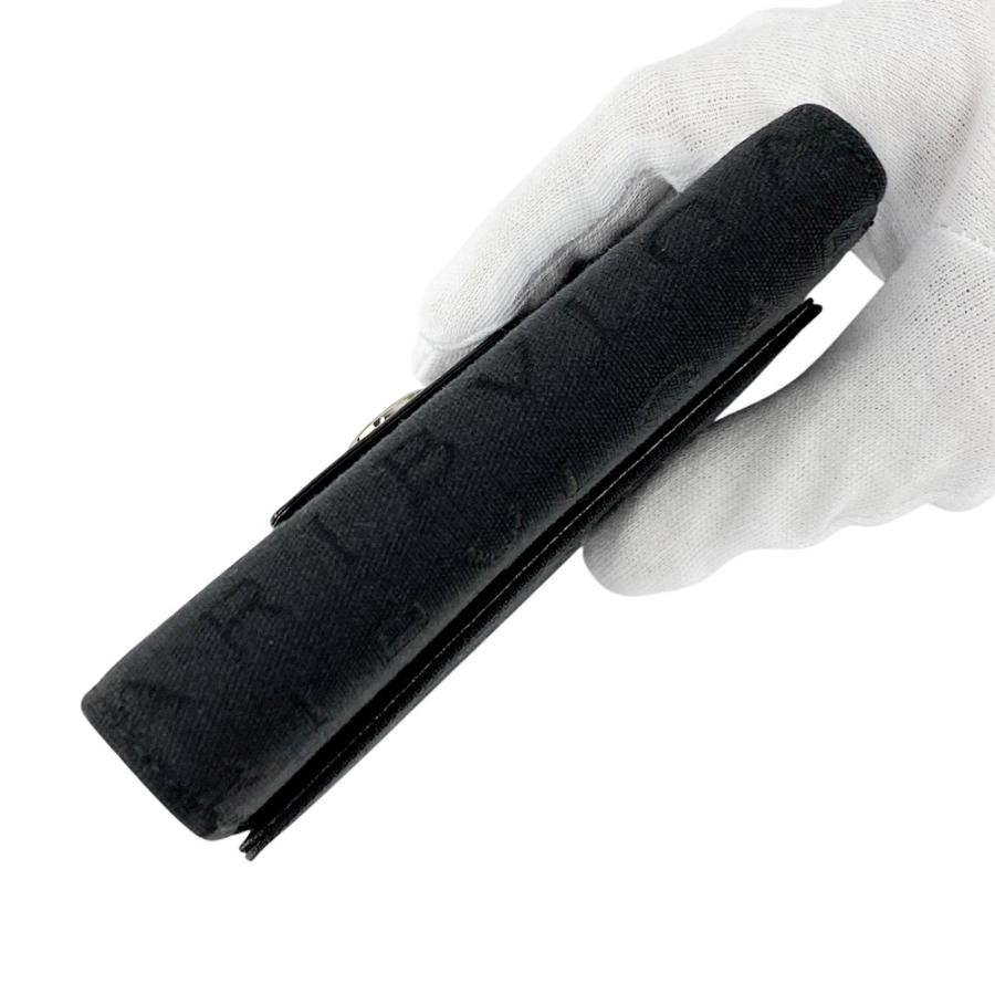 ブルガリ ■新同■ 二つ折り財布 ウォレット キャンバス ブラック レッド 箱 【606175】9 |  | 05