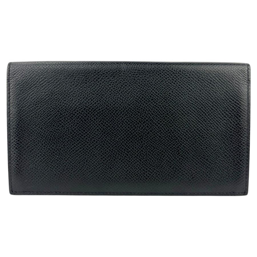 エルメス ■美品■  シチズンツイル ロング シルクイン 二つ折り 長財布 エプソン ブラック D刻 【606786】8 |  | 01