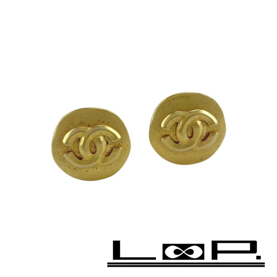 シャネル ■中古■ヴィンテージ■ イヤリング アクセサリー ココマーク ロゴ ゴールド GP 96P 【607899】7 | 