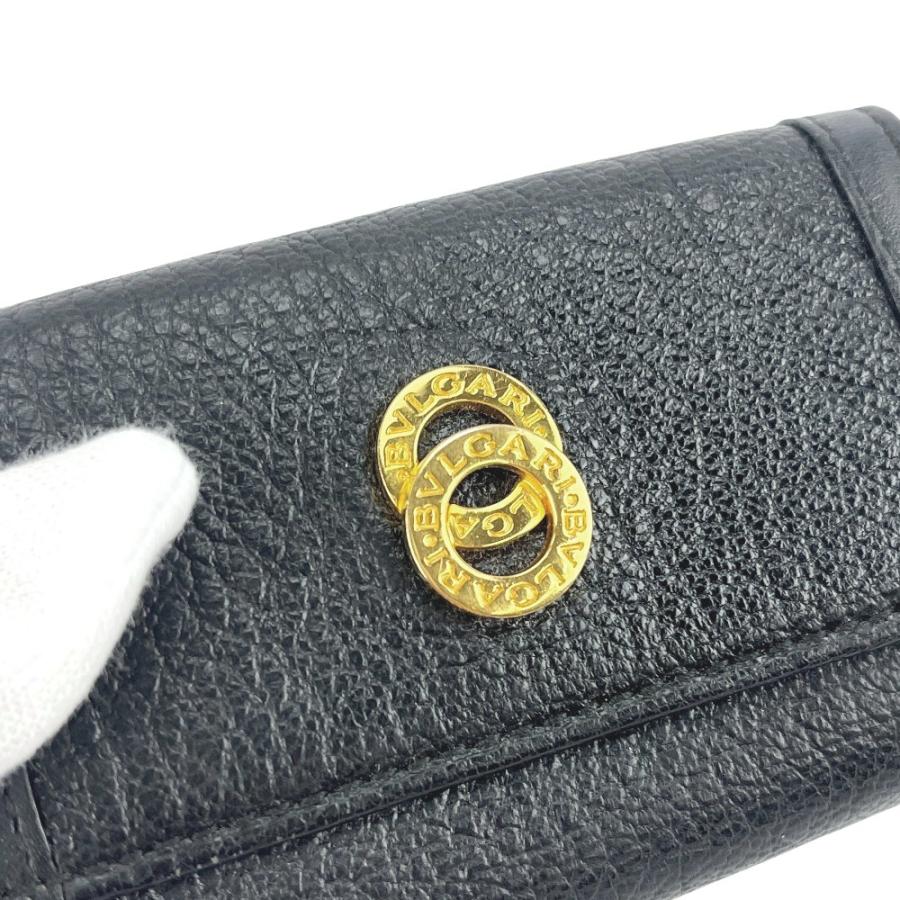 ブルガリ ■中古■ ブルガリブルガリ 6連 キーケース レザー GP ブラック ゴールド 【609251】7 |  | 06