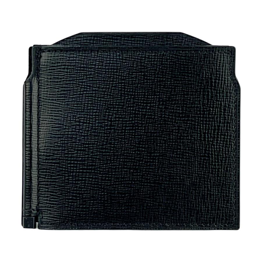 ヴァレクストラ ■未使用■ ダブル マネークリップ 財布 ウォレット レザー ブラック 箱 【609534】8 |  | 01