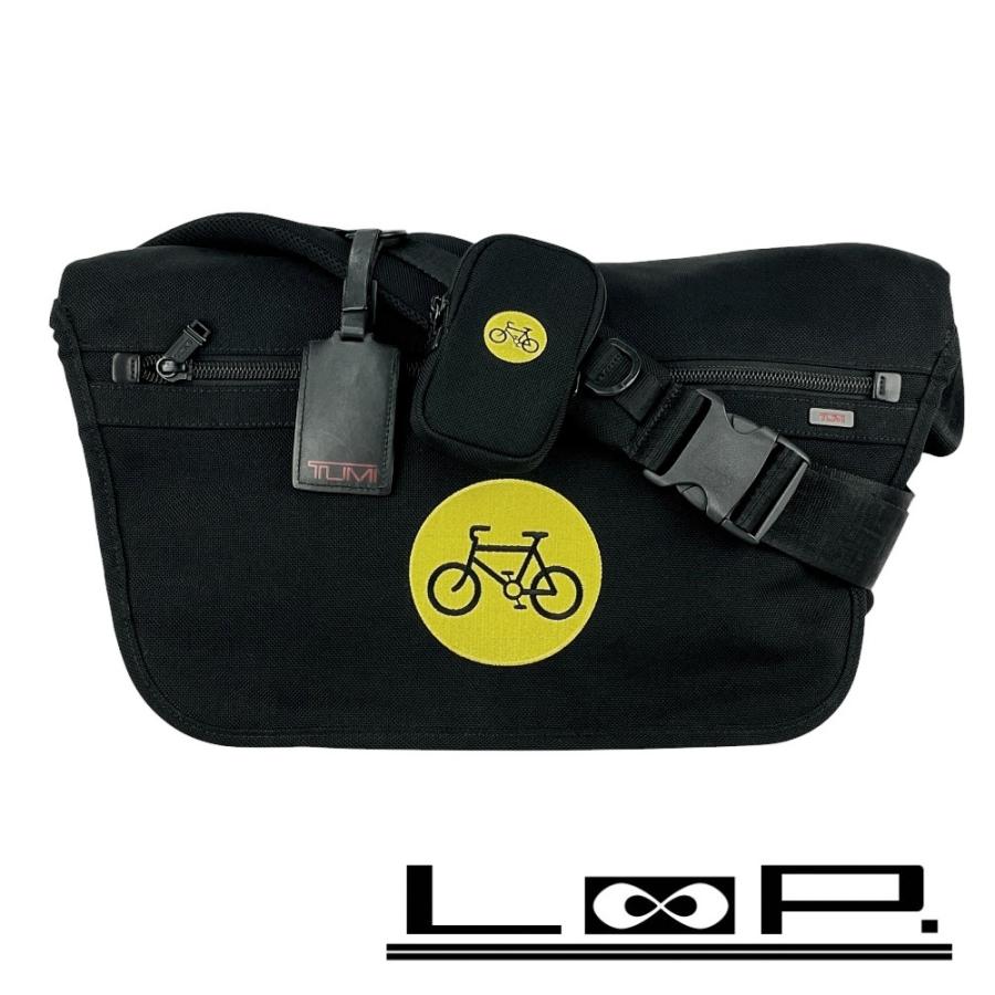 トゥミ ■美品■ メッセンジャー ショルダー バッグ 自転車 カバン ナイロン ブラック イエロー 22175DH 【610745】5 | 