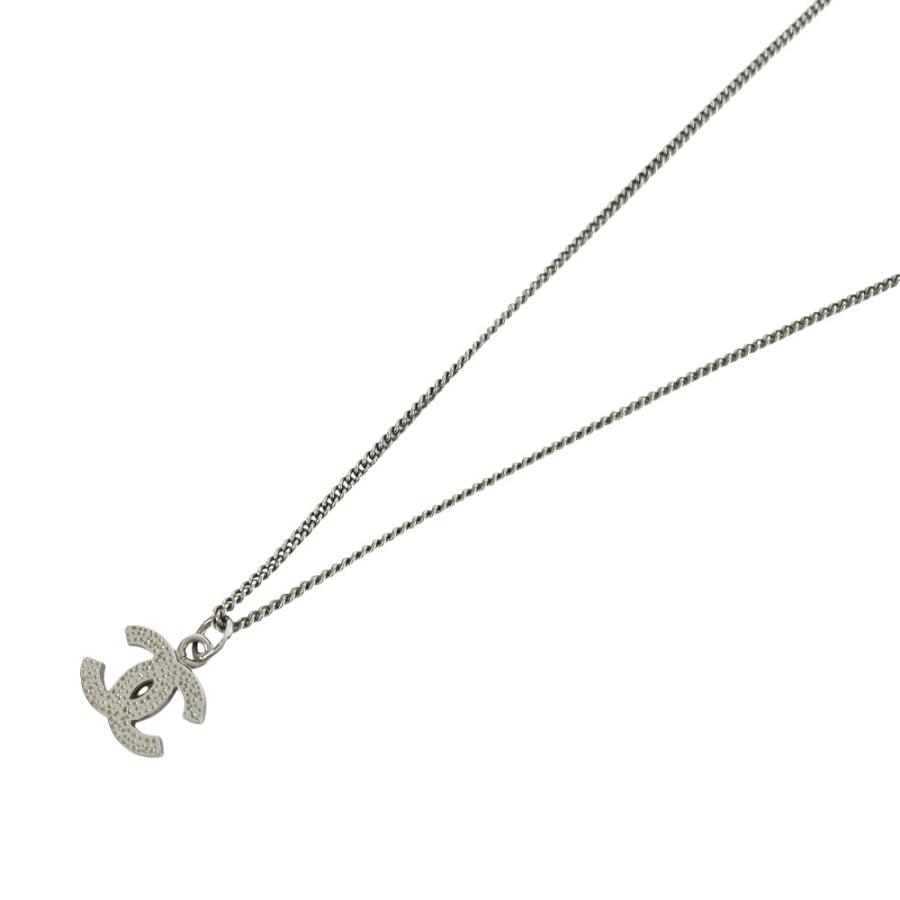 シャネル ■美品■ ココマーク ラインストーン ネックレス アクセサリー シルバー SS B10V 【614637】7 |  | 01