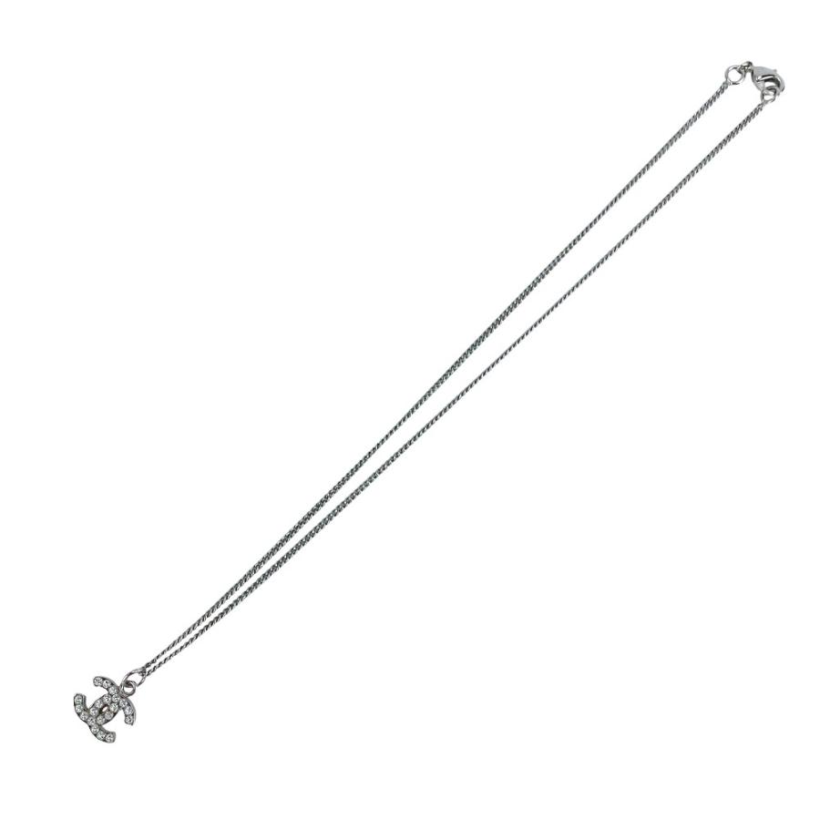 シャネル ■美品■ ココマーク ラインストーン ネックレス アクセサリー シルバー SS B10V 【614637】7 |  | 07