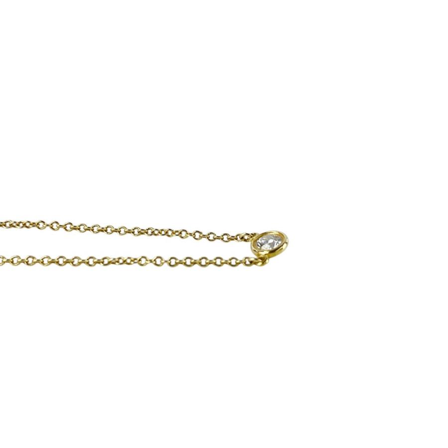 ティファニー ■美品■ バイヤザード ネックレス アクセサリー YG750 K18 ダイヤ イエローゴールド 1.9g 【615917】8 |  | 03