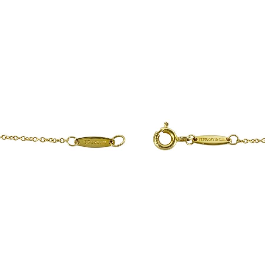 ティファニー ■美品■ バイヤザード ネックレス アクセサリー YG750 K18 ダイヤ イエローゴールド 1.9g 【615917】8 |  | 07