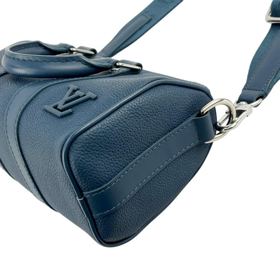 ルイヴィトン ■美品■ アエログラム キーポルXS 2way ショルダー ハンド バッグ レザー ブルー M81003 【616204】3 |  | 02