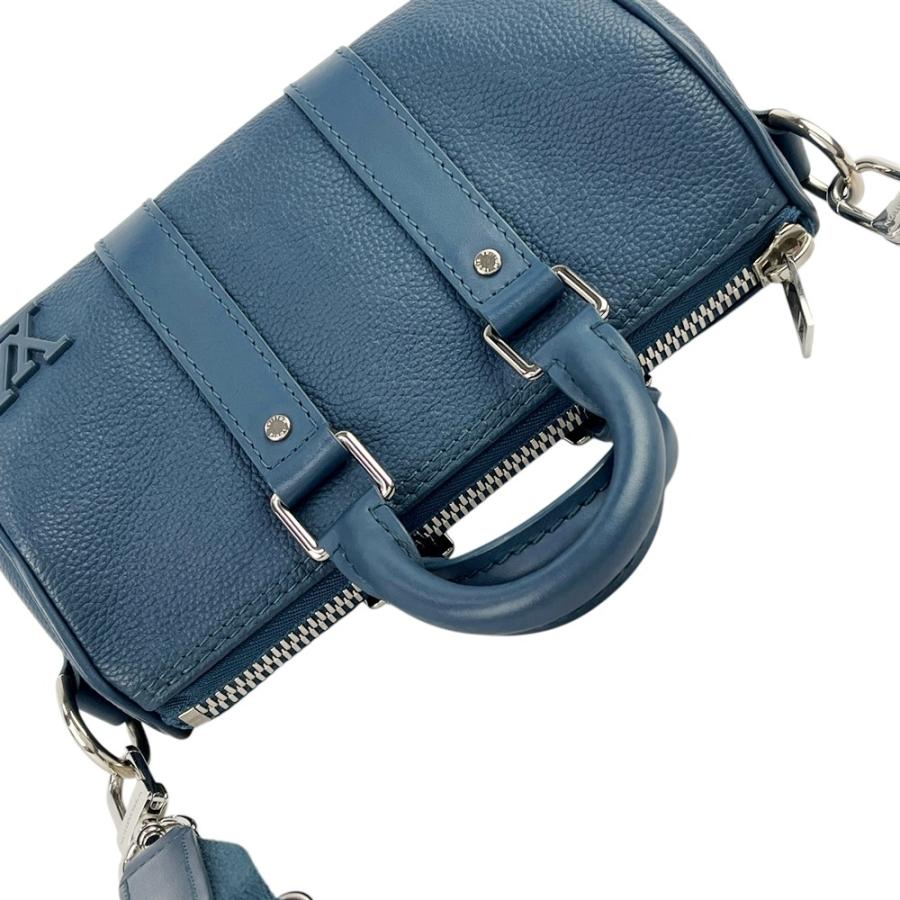 ルイヴィトン ■美品■ アエログラム キーポルXS 2way ショルダー ハンド バッグ レザー ブルー M81003 【616204】3 |  | 05