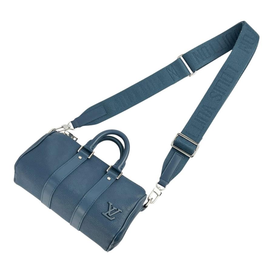 ルイヴィトン ■美品■ アエログラム キーポルXS 2way ショルダー ハンド バッグ レザー ブルー M81003 【616204】3 |  | 07