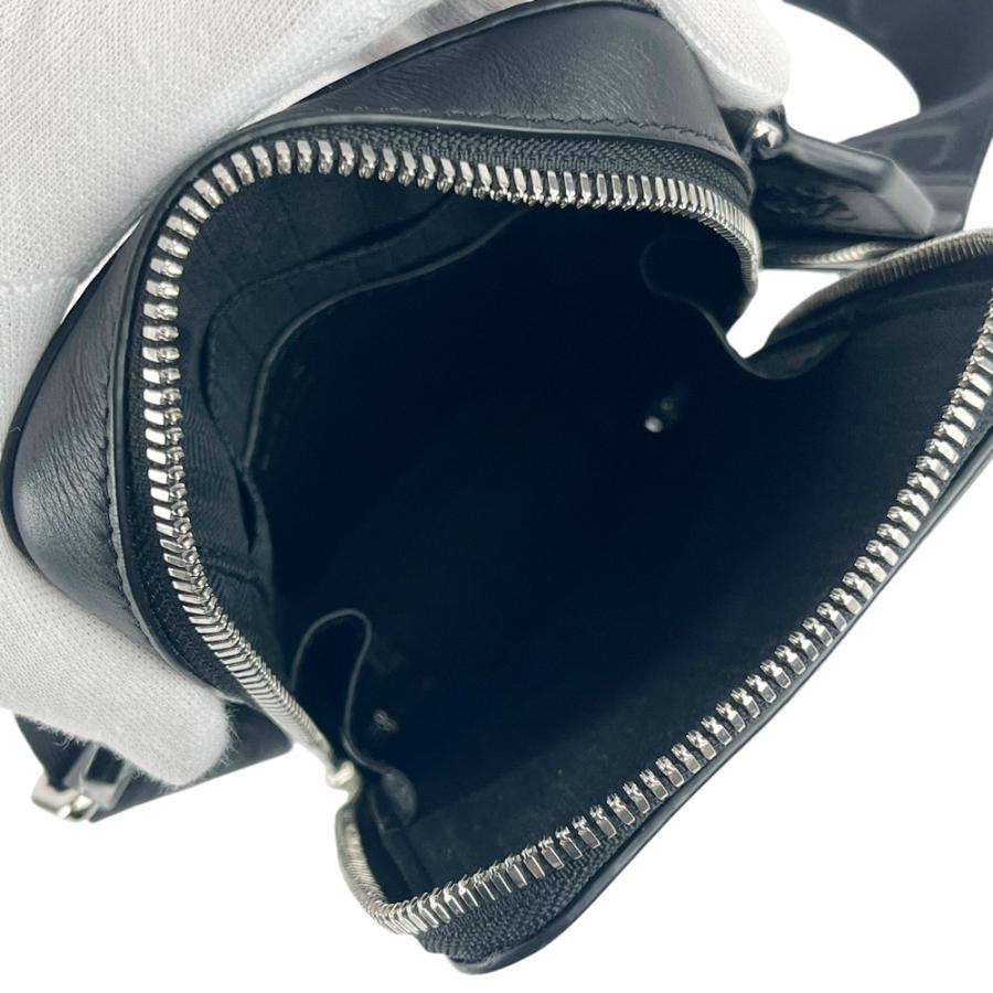 ロエベ ■新同■ バーティカル クロスボディ アナグラム ショルダー ミニ バッグ スマホケース レザー ブラック 【616211】3 |  | 07