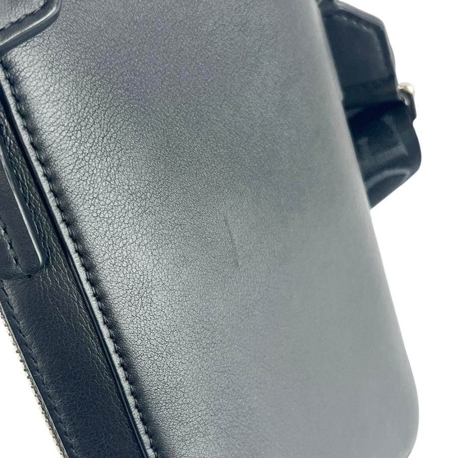 ロエベ ■新同■ バーティカル クロスボディ アナグラム ショルダー ミニ バッグ スマホケース レザー ブラック 【616211】3 |  | 08